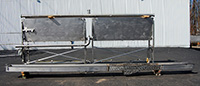 used, STAINLESS STEEL OPEN CHILL FLUME / OPEN WASH FLUME with PLATE CHILLER, Alard item Y0799